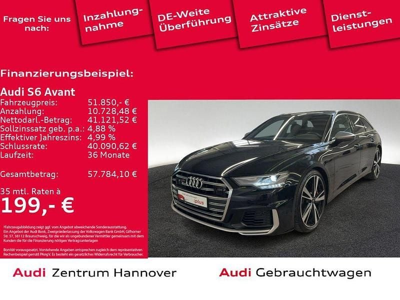 Gebraucht Audi S6 Ambiente 344 PS (253 kW) 2022 0e mythosschwarz metallic (metallic) Kombi