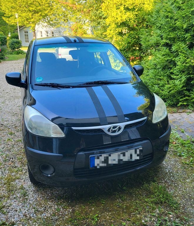 Schwarz Gebraucht 2010 Hyundai i10 Classic Kleinwagen | 1.150 € (Superpreis) - Bild 1/4