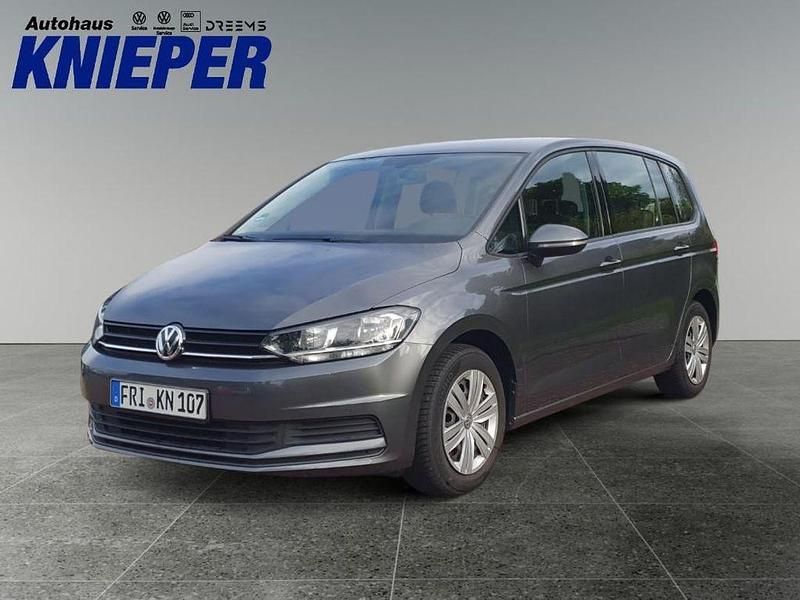Grau Gebraucht 2018 VW Touran Trendline Van / Kleinbus | 18.900 € (Fairer Preis) - Bild 1/4