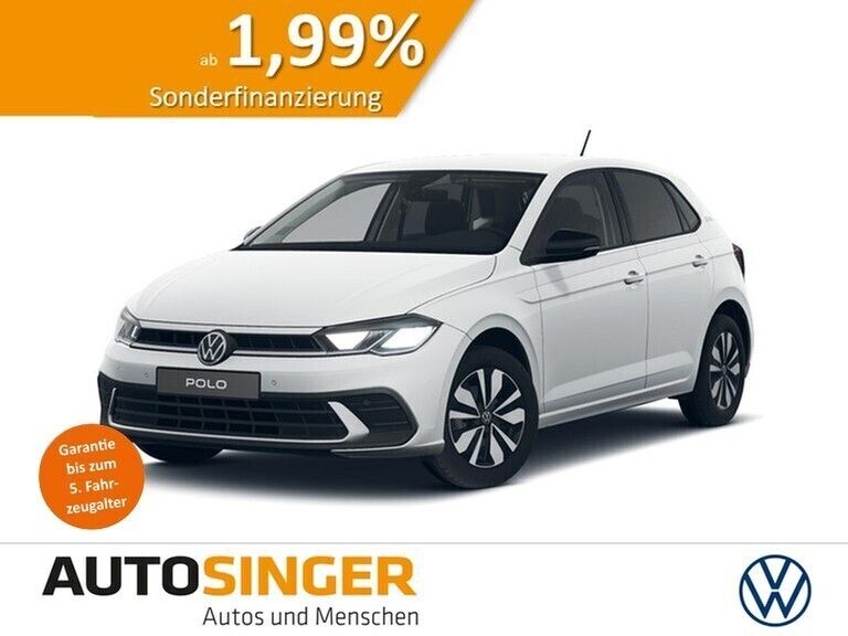 Weiß Gebraucht 2022 VW Polo Goal Kleinwagen | 24.980 € - Bild 1/4