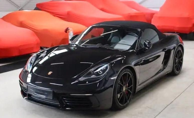 Schwarz Gebraucht 2018 Porsche Boxster S Cabrio | 61.900 € (Fairer Preis) - Bild 1/4