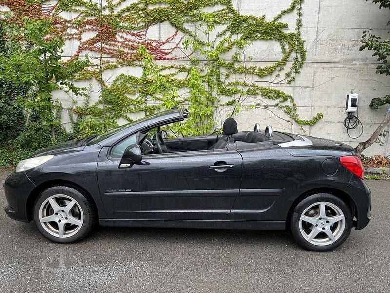 Schwarz Gebraucht 2008 Peugeot 207 CC Sport Cabrio | 2.200 € (Superpreis) - Bild 1/4