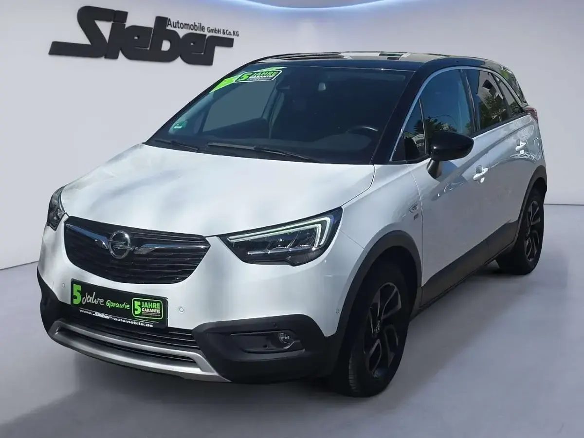 Gebraucht Opel Crossland X 110 PS (80 kW) 2019 Schneeweiss SUV