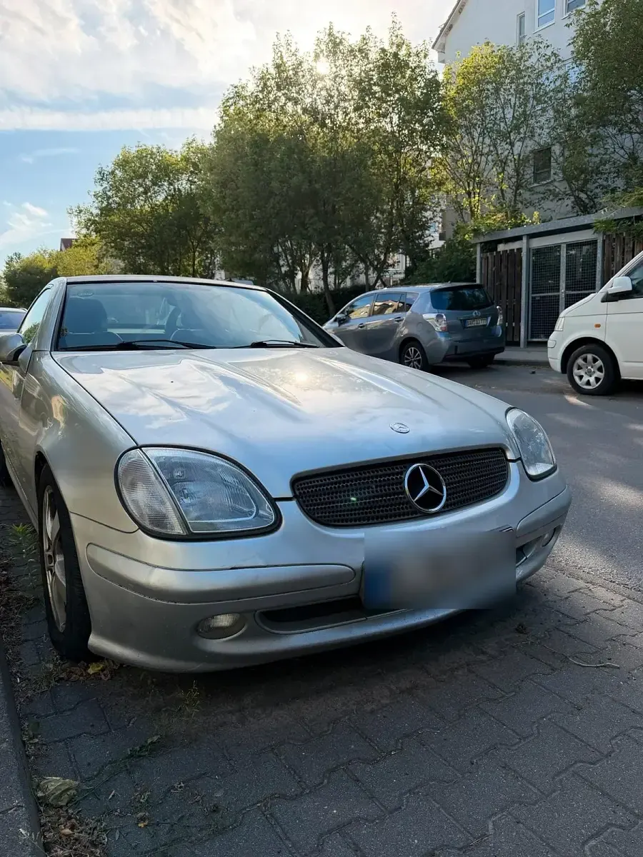 Gebraucht Mercedes SLK200 163 PS (119 kW) 2002 Grau Cabrio
