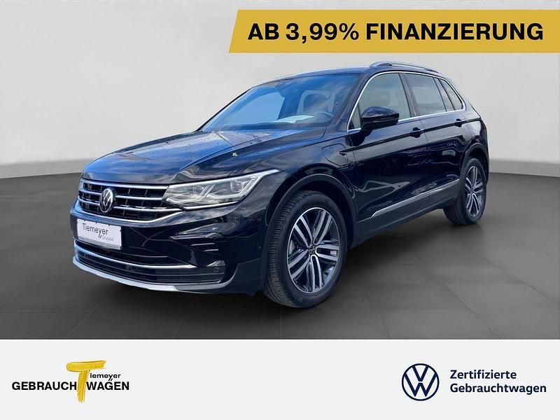 Schwarz Gebraucht 2021 VW Tiguan Elegance SUV | 27.690 € (Guter Preis) - Bild 1/4