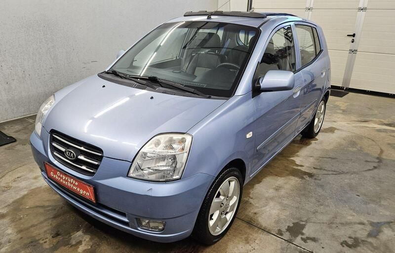 Blau Gebraucht 2006 Kia Picanto EX Kleinwagen | 2.200 € (Etwas zu teuer) - Bild 1/4