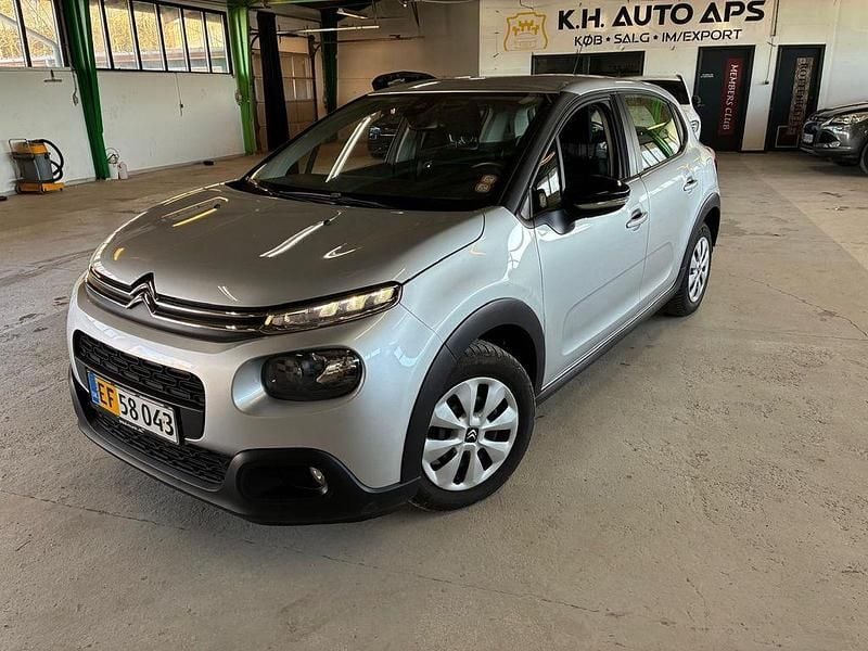 Gebraucht Citroën C3 Feel 110 PS (80 kW) 2018 Grau Kleinwagen