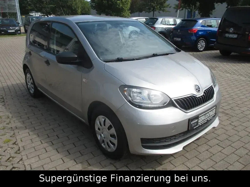 Gebraucht Skoda Citigo Active 60 PS (44 kW) 2019 Silber Kleinwagen