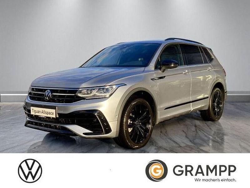 Silber Gebraucht 2024 VW Tiguan Allspace R-line SUV | 46.930 € (Teuer) - Bild 1/4