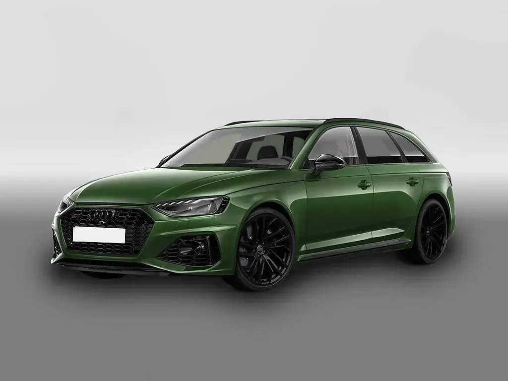 Usata Audi RS4 450 CV (330 kW) 2022 Verde Station wagon
