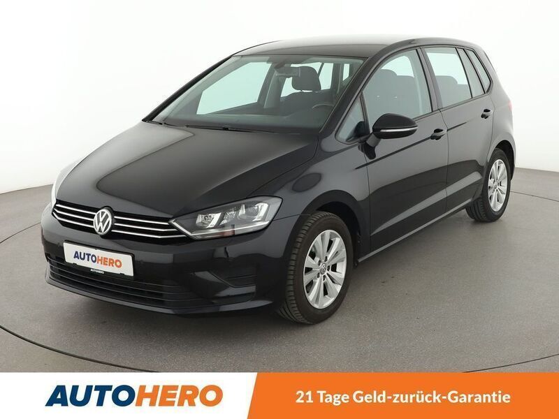 Schwarz Gebraucht 2016 VW Golf Sportsvan Comfortline Van / Kleinbus | 13.580 € (Guter Preis) - Bild 1/3