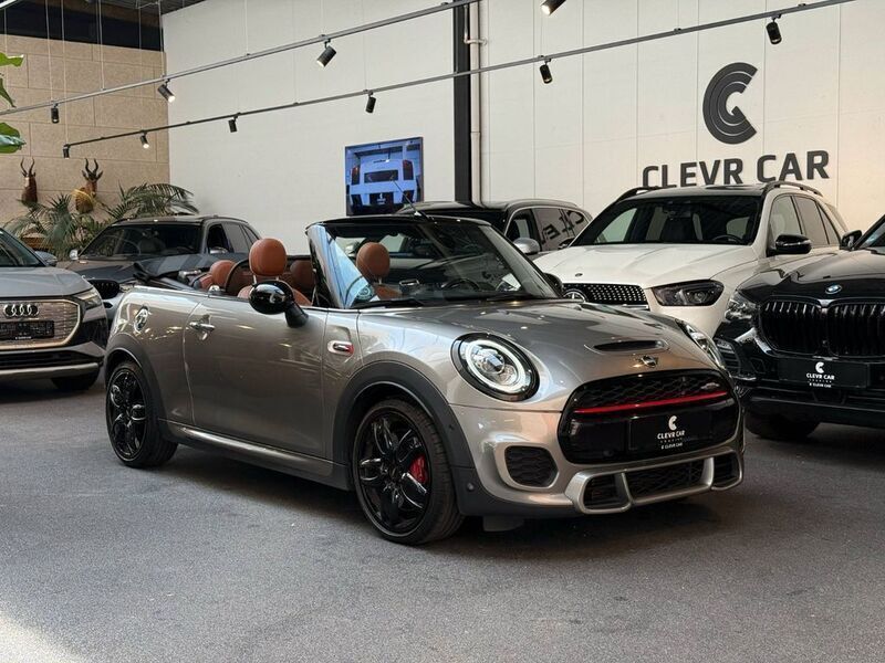 Silber Gebraucht 2018 Mini John Cooper Works Cabriolet Cabrio | 27.925 € (Etwas zu teuer) - Bild 1/4
