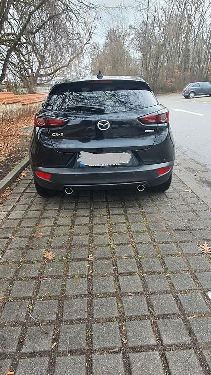 Gebraucht Mazda CX-3 121 PS (88 kW) 2020 Schwarz SUV