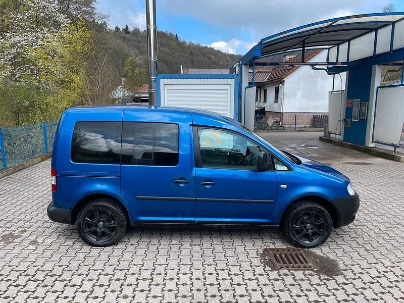 Usata VW Caddy 105 CV (77 kW) 2005 Blu Monovolume