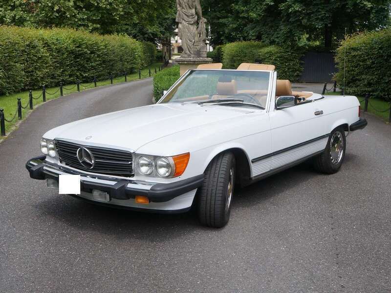 Weiß Gebraucht 1987 Mercedes 560 Cabrio | 59.900 € - Bild 1/4