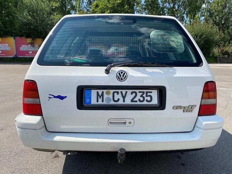 Gebraucht VW Golf III 90 PS (66 kW) 1997 Weiß Kombi