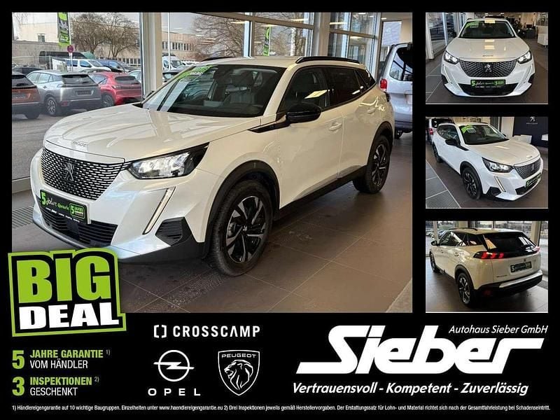 Gebraucht Peugeot e-2008 Allure 100 kW (136 PS) 2023 Lack weiss perlglänzend/typ au SUV