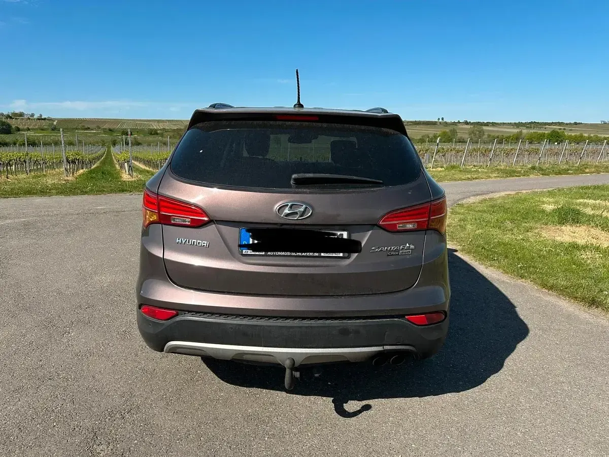 Gebraucht Hyundai Santa Fe Premium 197 PS (144 kW) 2014 Braun SUV