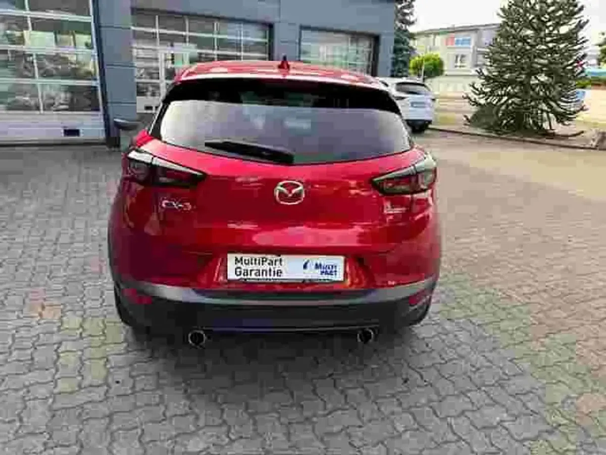 Gebraucht Mazda CX-3 Selection 121 PS (88 kW) 2021 Magmarot metallic (metallic) SUV