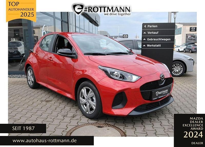 Rot Neu 2025 Mazda 2 Exclusive-Line Limousine | 23.800 € (Fairer Preis) - Bild 1/4