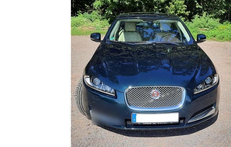 Grün Gebraucht 2014 Jaguar XF Limousine | 20.000 € - Bild 1/4