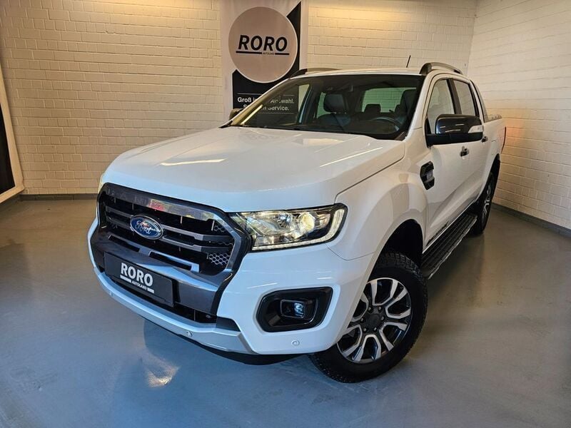 Weiß Gebraucht 2020 Ford Ranger Wildtrack Abholung | 34.450 € (Guter Preis) - Bild 1/4
