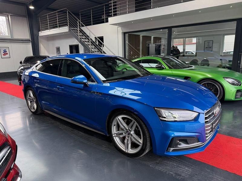 Gebraucht Audi A5 S-Line 190 PS (139 kW) 2019 Blau Coupé