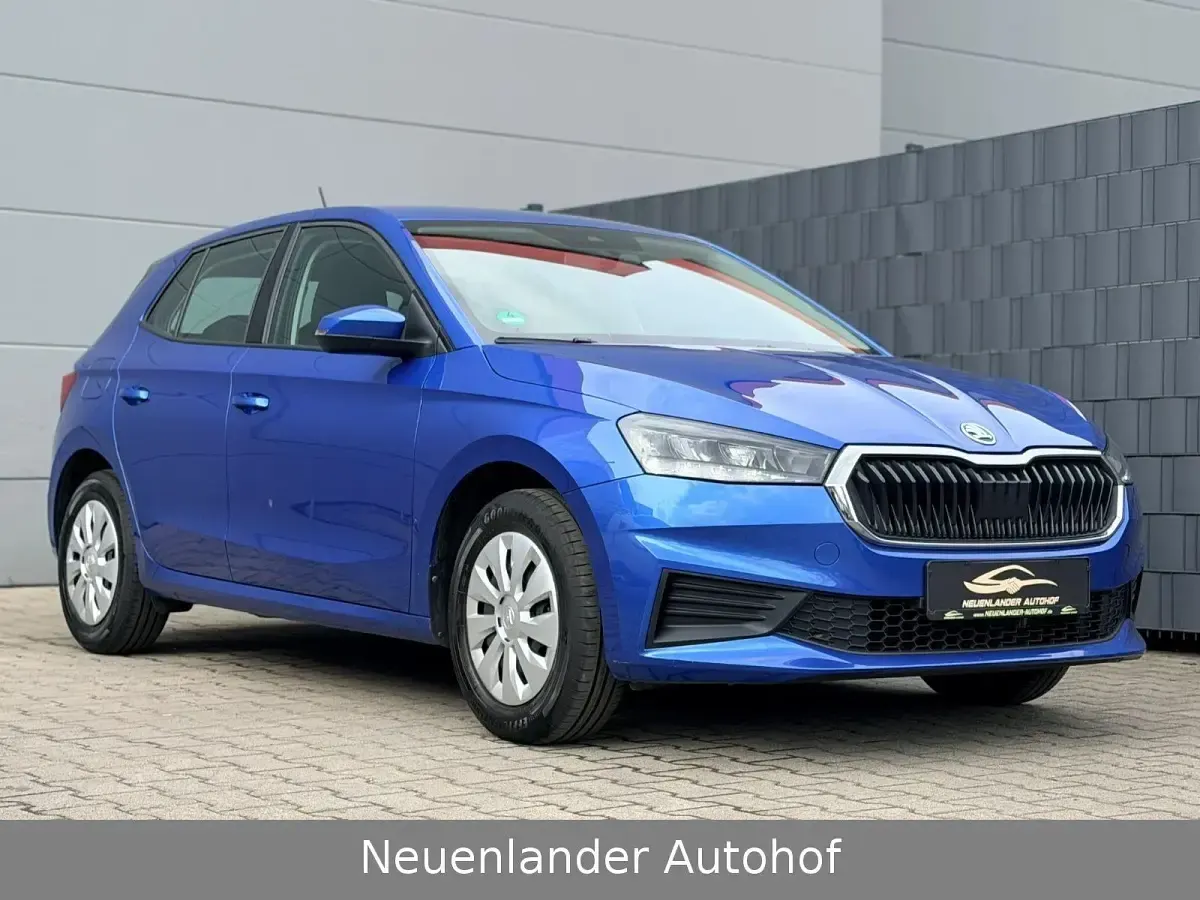 Gebraucht Skoda Fabia Active 65 PS (47 kW) 2022 Blau Kleinwagen