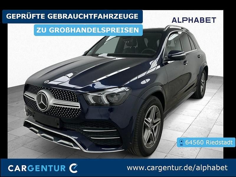 Blau Gebraucht 2022 Mercedes GLE350 AMG line SUV | 52.990 € (Superpreis) - Bild 1/2