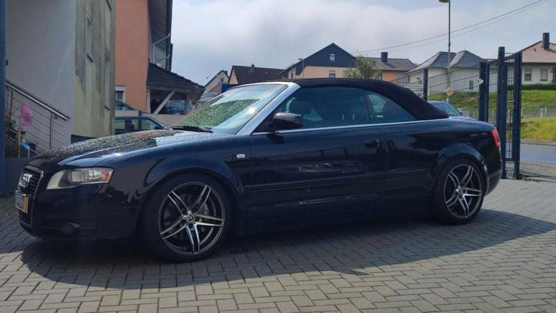 Schwarz Gebraucht 2007 Audi A4 Cabriolet S-Line Cabrio | 7.990 € - Bild 1/4