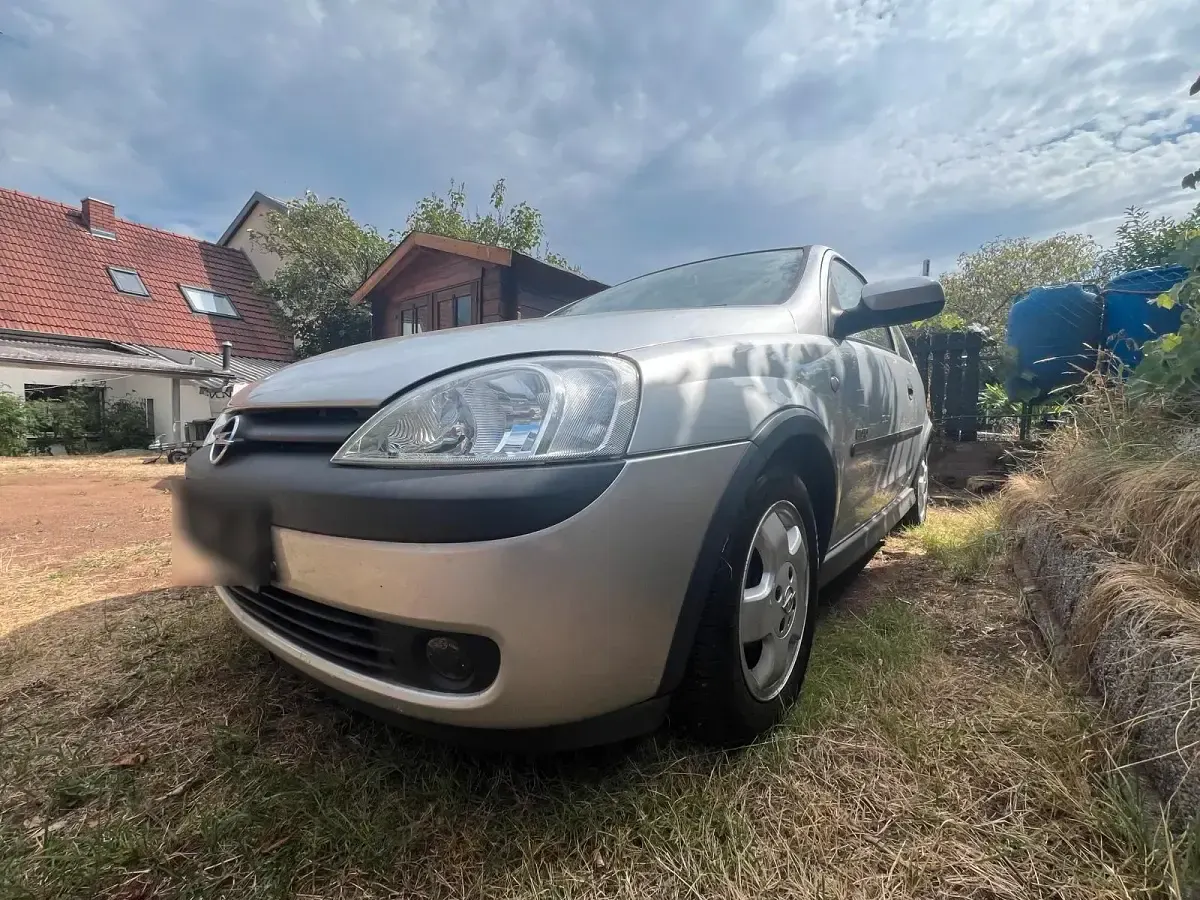 Gebraucht Opel Corsa 75 PS (55 kW) 2000 Grau Kleinwagen