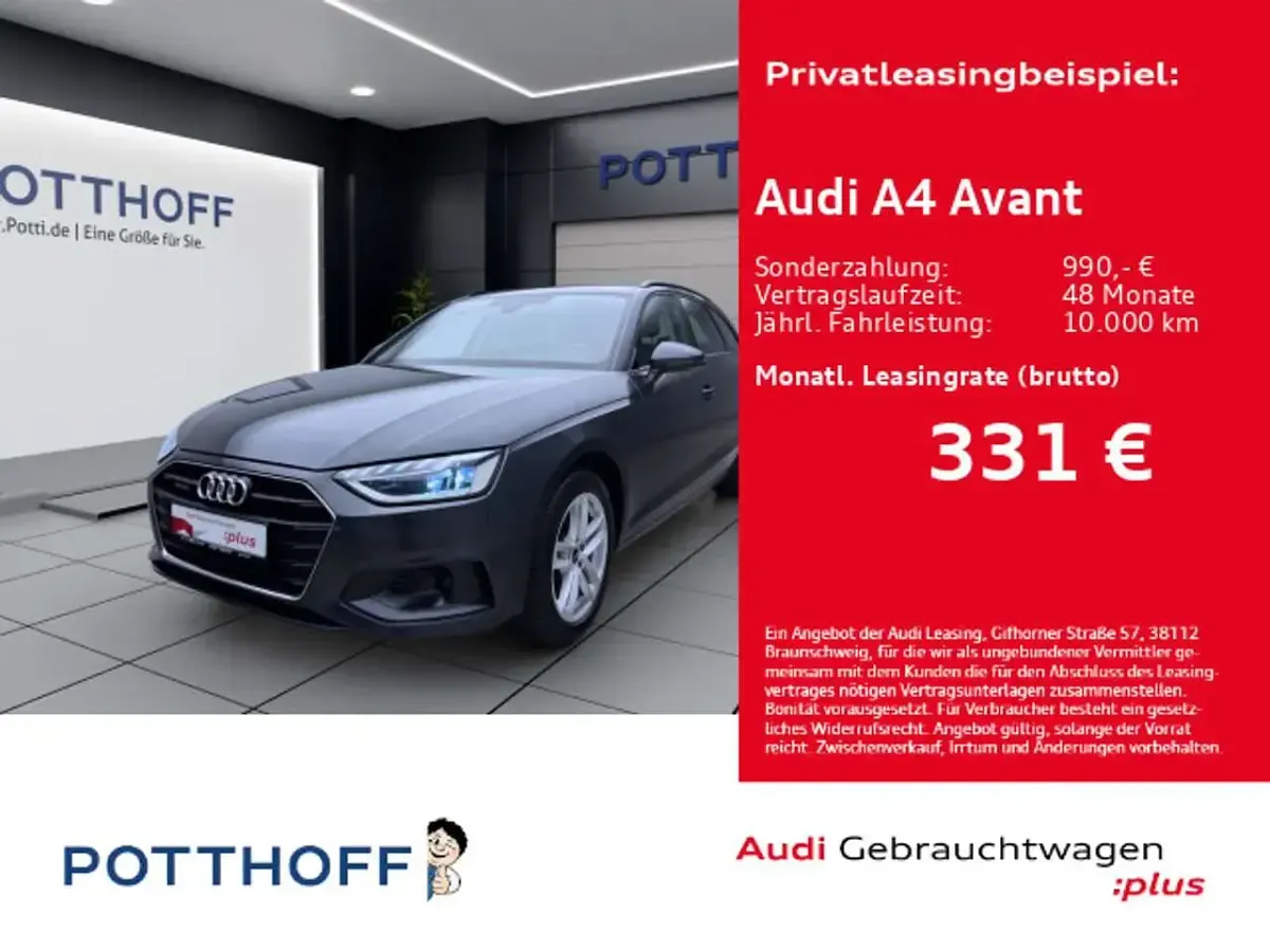 Gebraucht Audi A4 Comfort 204 PS (150 kW) 2023 Kombi