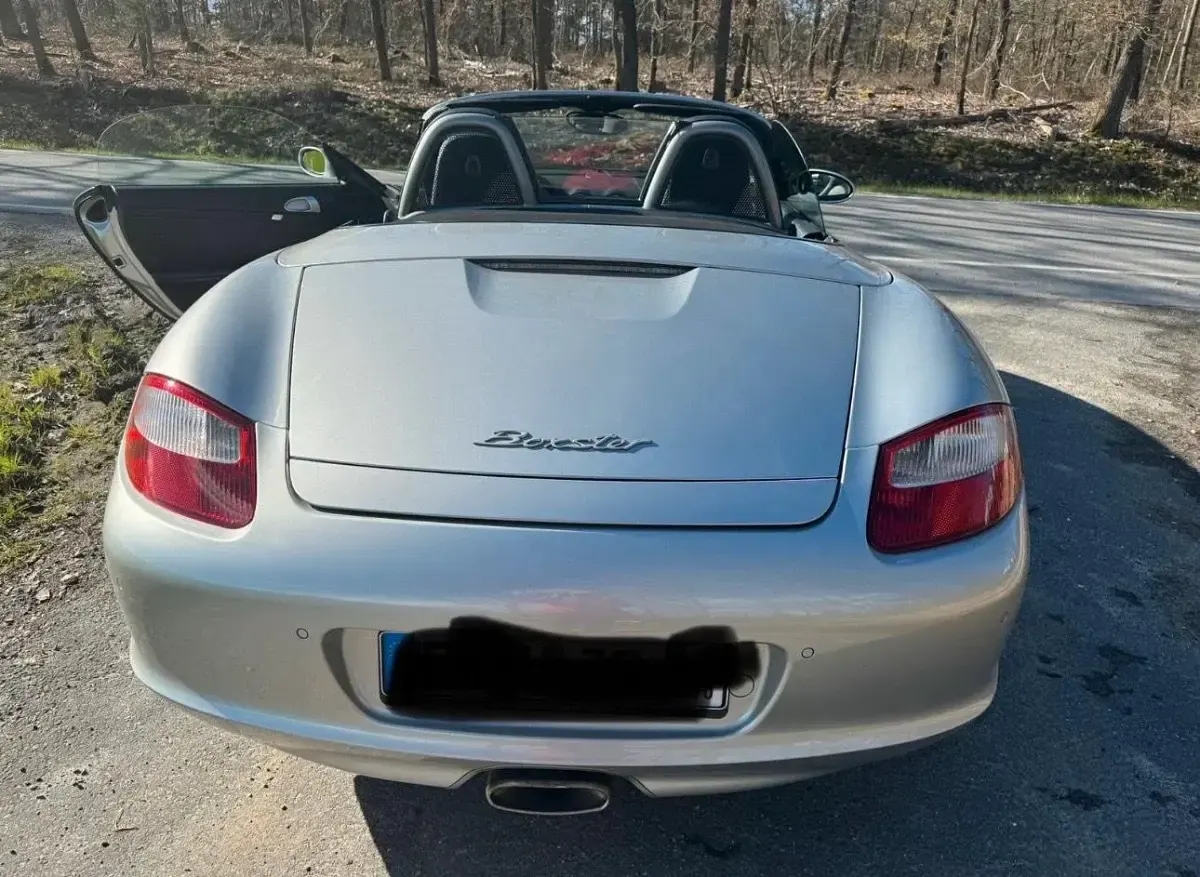 Gebraucht Porsche Boxster 246 PS (180 kW) 2005 Silber Cabrio
