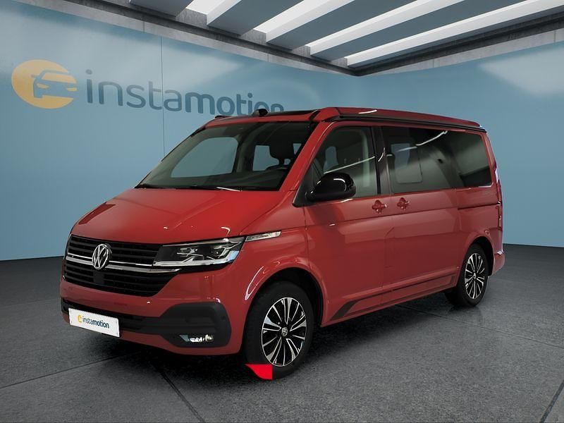 Rot Gebraucht 2021 VW California California Van | 52.499 € (Superpreis) - Bild 1/4