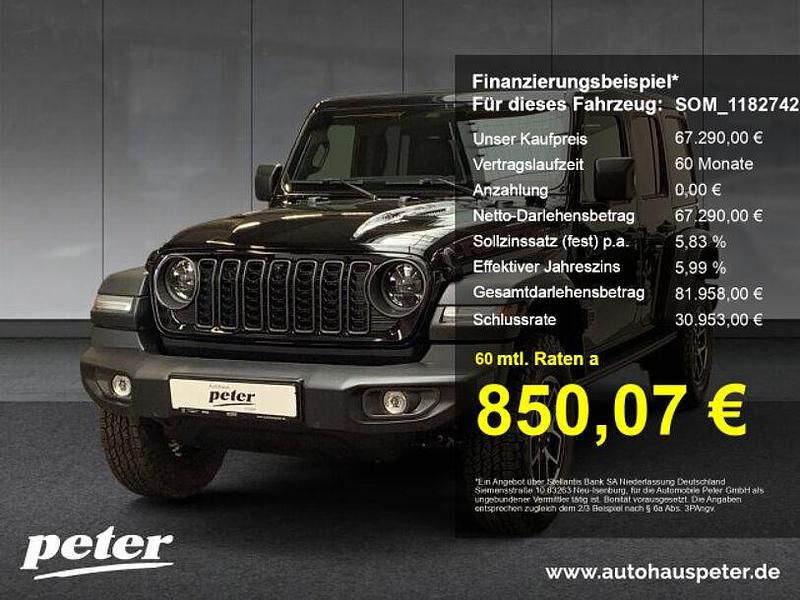 Schwarz Neu 2025 Jeep Wrangler Rubicon SUV | 67.290 € (Fairer Preis) - Bild 1/4