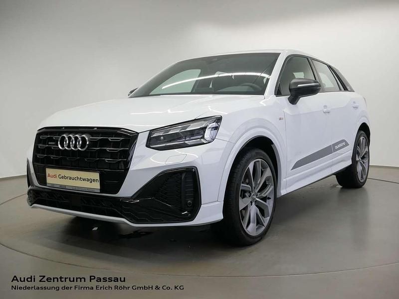 Gletscherweiss metallic Gebraucht 2022 Audi Q2 S-Line SUV | 30.900 € (Guter Preis) - Bild 1/4