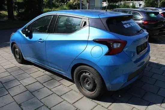 Gebraucht Nissan Micra N-Way 71 PS (52 kW) 2018 Powerblue (metallic) Kleinwagen