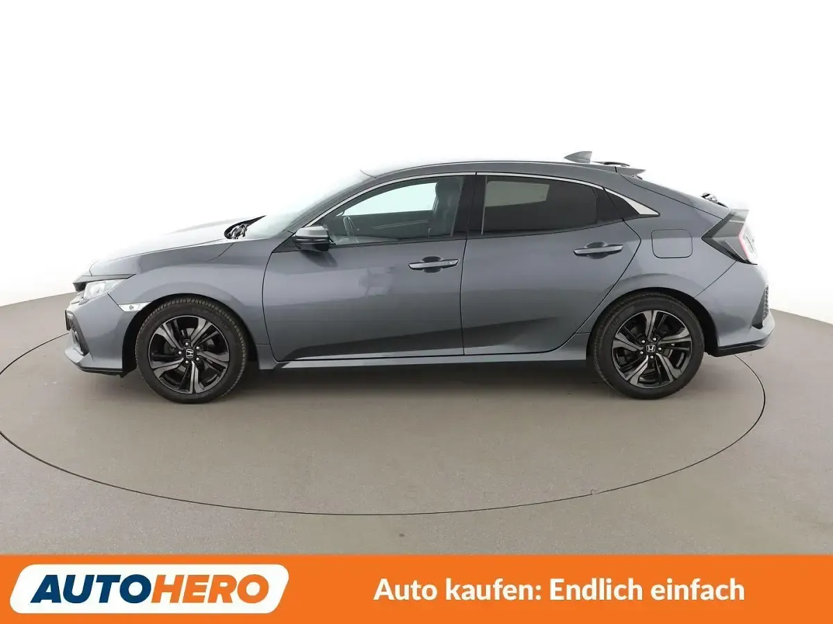 Gebraucht Honda Civic Elegance 129 PS (94 kW) 2017 Grau Kleinwagen