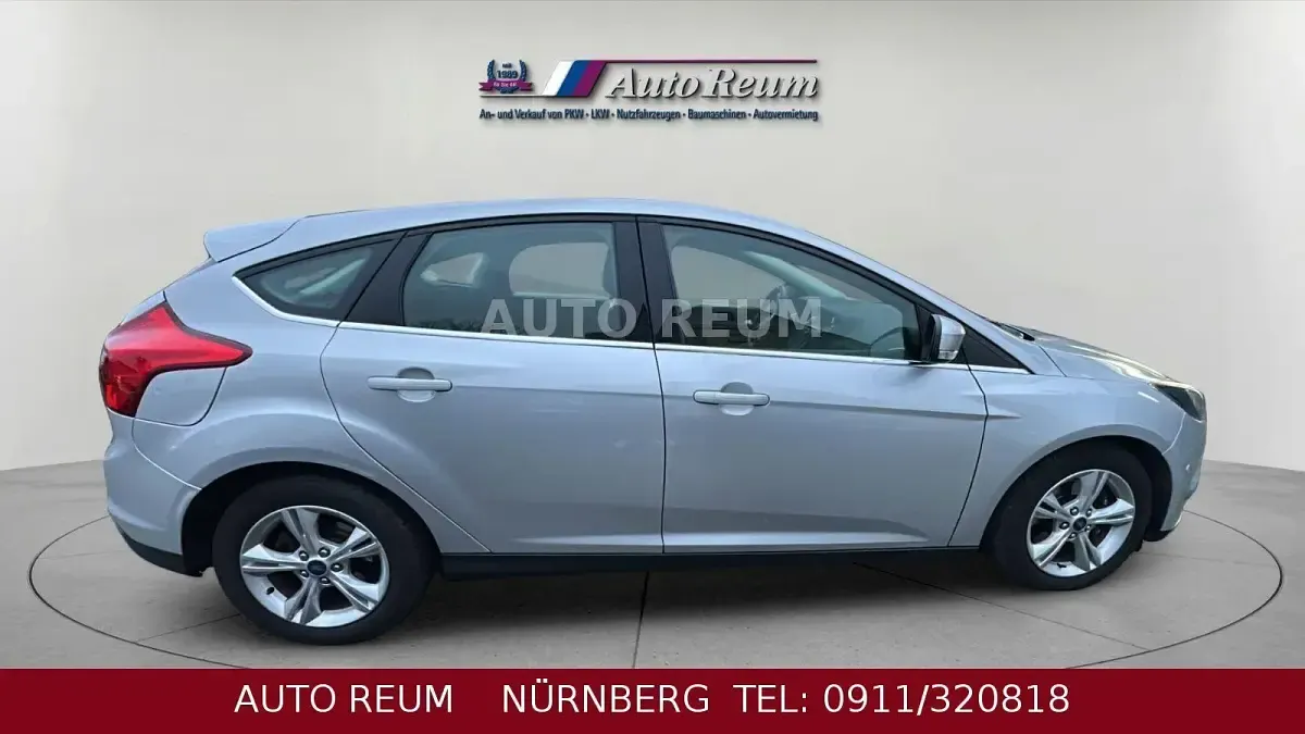 Używany Ford Focus Titanium 163 KM (119 kW) 2014 Srebrny Sedan/Limuzyna