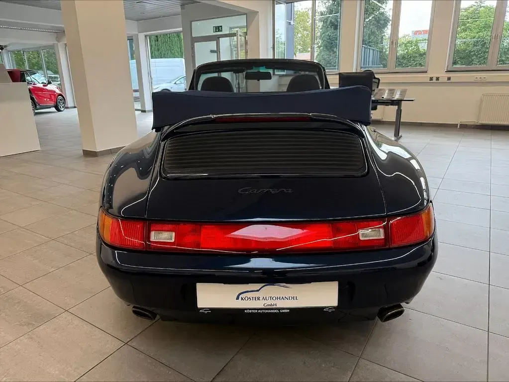 Gebraucht Porsche 993 286 PS (210 kW) 1997 Blau Cabrio