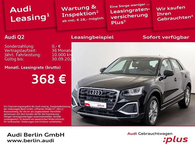 Schwarz Gebraucht 2024 Audi Q2 Advanced Plus SUV | 31.500 € (Fairer Preis) - Bild 1/3