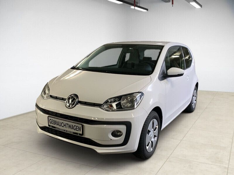 Weiß Gebraucht 2019 VW up! move up! Kleinwagen | 8.960 € (Guter Preis) - Bild 1/4