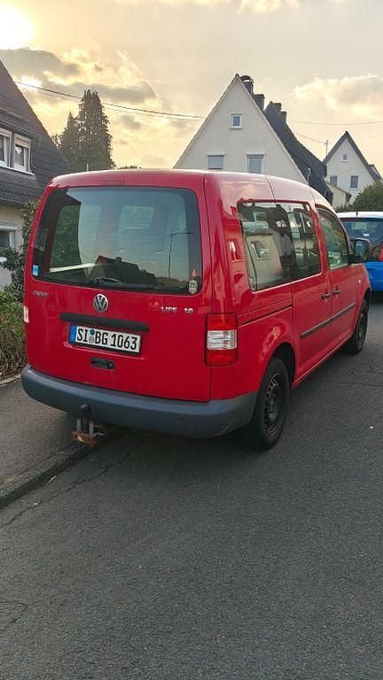Gebraucht VW Caddy Life 102 PS (75 kW) 2006 Rot Van / Kleinbus