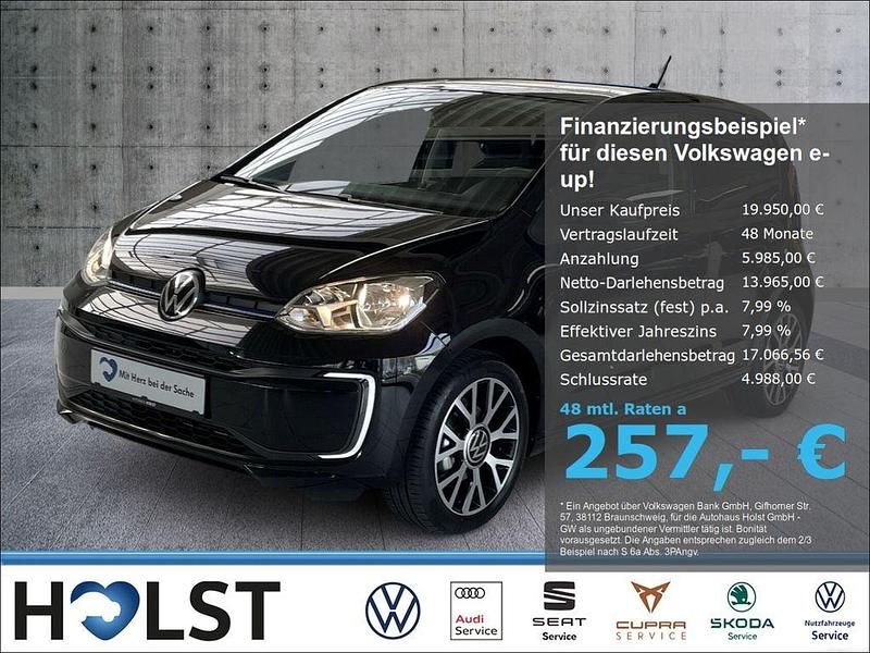 Schwarz Gebraucht 2023 VW e-up! Edition Kleinwagen | 19.950 € (Fairer Preis) - Bild 1/4