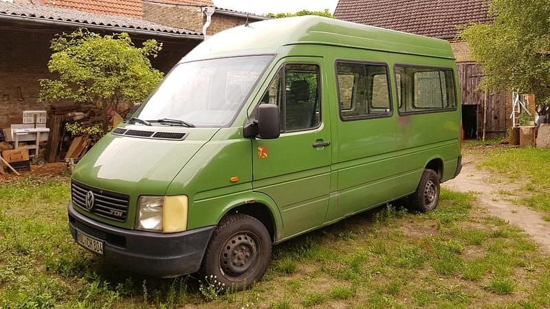 Grün Gebraucht 2001 VW LT Abholung | 4.444 € (Guter Preis) - Bild 1/4
