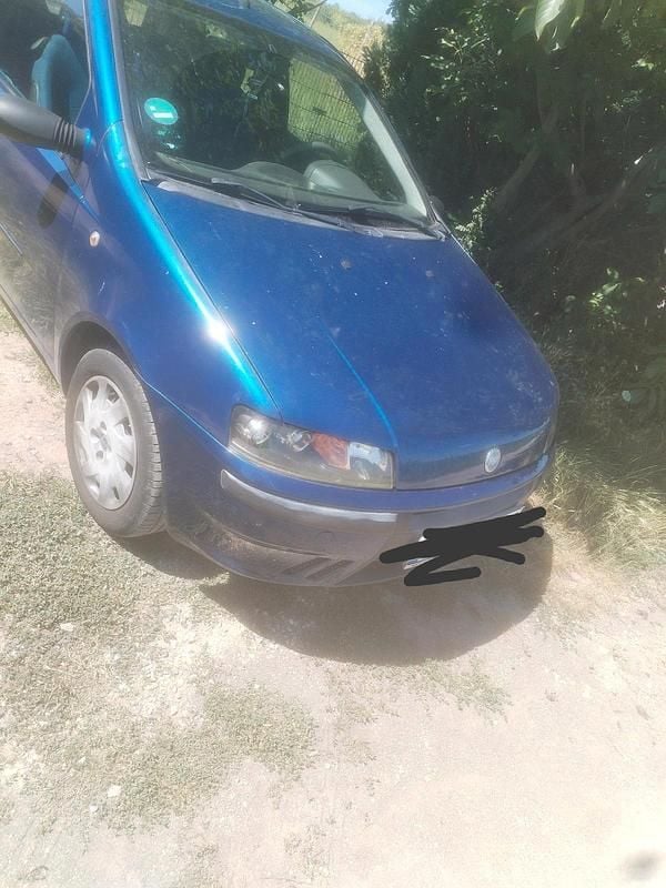 Blau Gebraucht 2002 Fiat Punto Kleinwagen | 1.200 € - Bild 1/3
