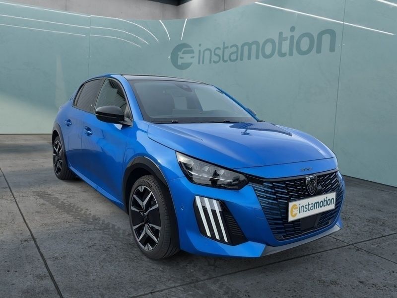 Blau Gebraucht 2024 Peugeot e-208 GTi Kleinwagen | 42.770 € - Bild 1/4