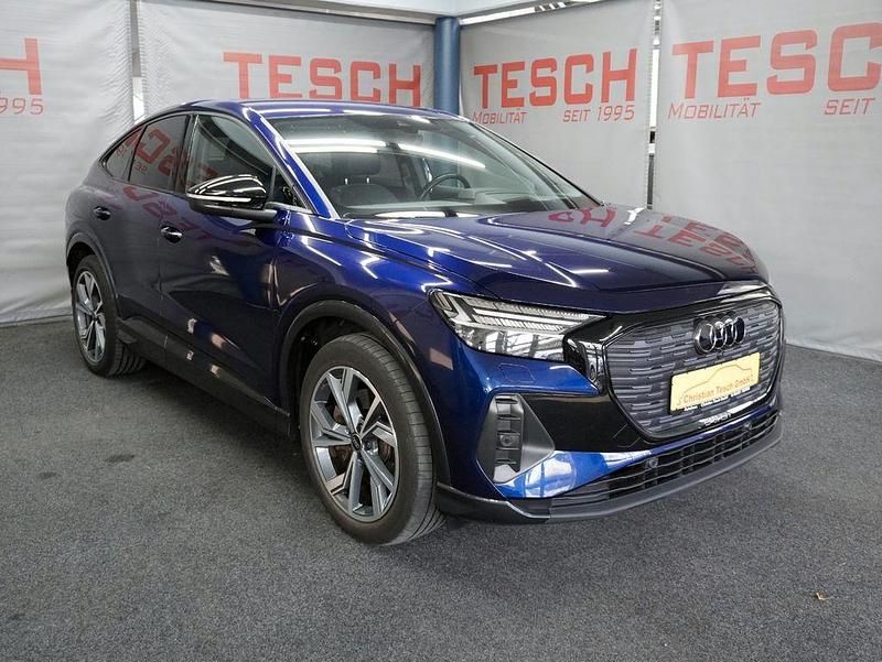 Gebraucht Audi Q4 Sportback e-tron 210 kW (286 PS) 2023 Blau SUV