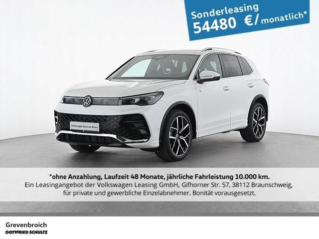 Oryxweiß perlmutteffekt Gebraucht 2024 VW Tiguan R-line SUV | 54.480 € - Bild 1/4