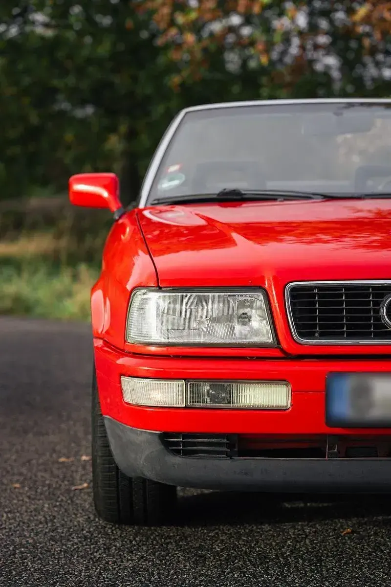 Gebraucht Audi Cabriolet Basis 116 PS (85 kW) 1994 Rot Cabrio